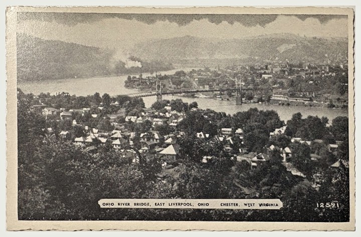 Chester Bridge — Documentary Postcard — original cover